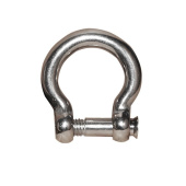 AISI 316 Stainless Steel Flush Head Bow Shackles with Hex Socket Pin