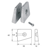 Bukh PRO L8147315 - Anode F/JOHNSON/EVINRUDE EngineS