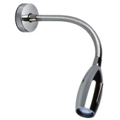 Quick LED Reading Light Maya 30cm Chrome 4000K