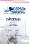 Andersen RA710010 Winch Service Kit 10