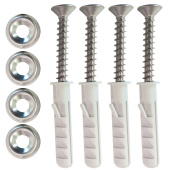 Lalizas 59039 - Wall Mounting Kit For Lifebuoy Ring Container