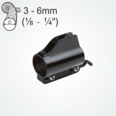 Clamcleat CL235 One-Piece Cleat & Clamp for 3–6 mm Rope and 30–32 mm Tubes
