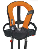 Plastimo 66948 - EVO 165 Lifejacket, With Harness, With Crutchstrap, Manual, Orange