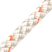 English Braids 8-Strand Pre-Stretched Coreless Polyester Rope 3-10 mm, White, 200 m