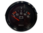 Moto Voltmeter 8-16 Volt 12V 52mm Chrome