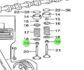 Nanni Diesel 970312175 - Gasket for Camshaft and Valve Assembly