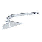 Lalizas 92274 - CQR Plough Anchor Stainless Steel 319 12kg