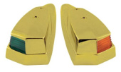 Foresti & Suardi Set Navigation Lights Brass