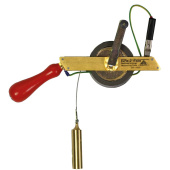 Richter Oil Tank Gauging Tape Steel With Polysan Coating (Yellow) + Brass Weight + Non-sparking 10m