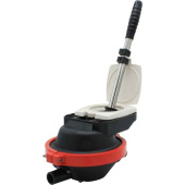 Whale BP0350B - Low Profile Underdeck Manual Bilge Pump (40 LPM / 25mm Hose) Bulk