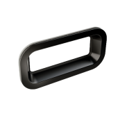 TOPwindows Porthole - R55, 375 x 175, Fixed, Black, Single Glass