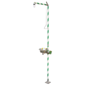 Emergency Shower for Body & Eyewash Combination