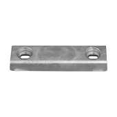 Tecnoseal Zinc Hull and Transom Plate Anodes with Insert HC 180