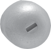 Zinc Anode Mercruiser/Sterndrive Alpha One & Bravo 1/2/3, Button (OEM 55989)