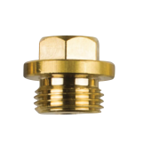 Tecnoseal 02201TP - Scania Brass Plug Th. 1/2''GAS For Pencil Anode