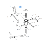 Vetus 08-00026 - Demister Assembly DT470/DTA485