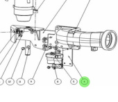 Nanni Diesel 95310656 - Filter Support Bracket for T6 Marine Engines