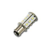 Hollex LED BA15S 10-30V/2.5W Warm White Dimmable 360°