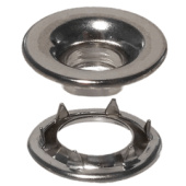 Bainbridge D005NS - Sail Eyelet Stimpson #2 Nickel-Plated (144 pcs)