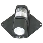 Lalizas 30499 - Classic 12 Masthead Light & Deck Light 225°, With Black Housing