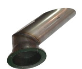 Webasto 11115479A - Corner Nozzle, Exhaust Thermo\E (metal)