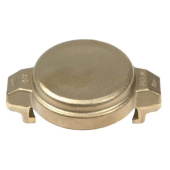 Bunker Cap (F), MB80, Brass, DIN EN 14420-6