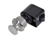 Talamex Push Button Round Self-Latching Stainless Steel