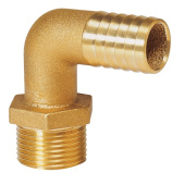 Vetus HPM3/4B - Brass nozzle, 90º, G 3/4 - 19mm