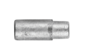 Tecnoseal Renault Marine Pencil Anode Ø15 x 26 mm with Optional Brass Plug M18x1.5