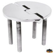 Trem M3565565 - AISI 316 Stainless Steel Round Hinges Thickness 4 mm - 65x65 mm With Pins Reversed Model