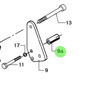 Bukh 000E7675 - Spacer for DV24RME, DV29RME, and DV32 Electric Start Systems