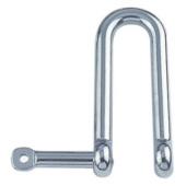 Euromarine Long Straight Shackle with Captive Pin A4 Stainless Steel