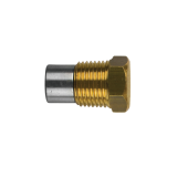 Tecnoseal 01451 - Isotherm Pencil Anode Ø17 L.35 Complete With Brass Plug Th. 1/2'' Gas Conico