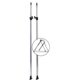 Plastimo 422107 - Bimini Adjustable Telescopic Pole, L 660 to 1220 mm (x2)