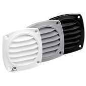 Nuova Rade 16308 - Ventilation Shaft Grill Cover, 82x82mm, Black