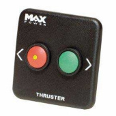 Max Power Control Panel - 2 Buttons, Black