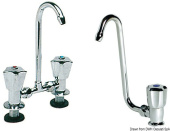 Osculati 17.935.00 - Swivelling Cold/Hot Water Faucet Chromed Brass