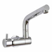 Foresti & Suardi Single-hole Mixer Tap For Collapsible Washbasin