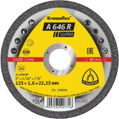 Klingspor Slitting Disc (A 646 R Supra) 125 X 1,6 X 22,23mm (25 pcs)