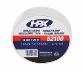 HPX IW1920 - PVC Insulation Tape VDE - White 19mm x 20m