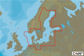 C-MAP Memory Card 4D - Baltic Sea & Denmark