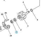 Northern Lights KD1-09201-0530 - BALL BEARING