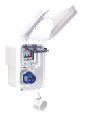Nuova Rade 53250 - Case For Electric Power Shore Center 32A/220V, White