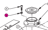 Northern Lights 15-00018 - Lock Washer, High Collar, 1/4 