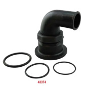 Nuova Rade 43374 - Ercole & Sogliola Elbow Connector 90°, Ø38mm