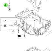 Bukh 26614-2B000 - Oil Pan O-Ring for R210J Engines