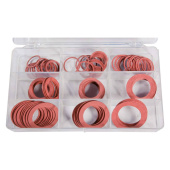 Flat Ring Box Of Assorted Washers Fibre (120 pcs)