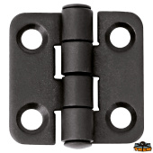 Trem M3502037 - AISI 316 Black PVD Hinge 37x38 mm Straight Model