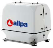 Allpa Marine Diesel Generator Set Model 'Paguro 12000 V', 12kVA-10kW@2000-3000 RPM, Water Cooling