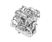 John Deere SE502817 - REMAN Diesel Engine